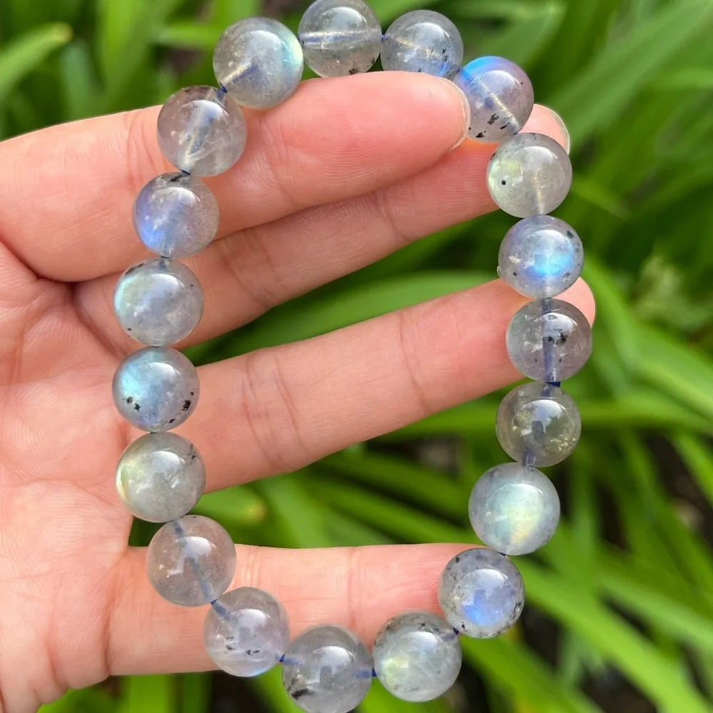 11mm super flash‎ labradorite bracelet 0340